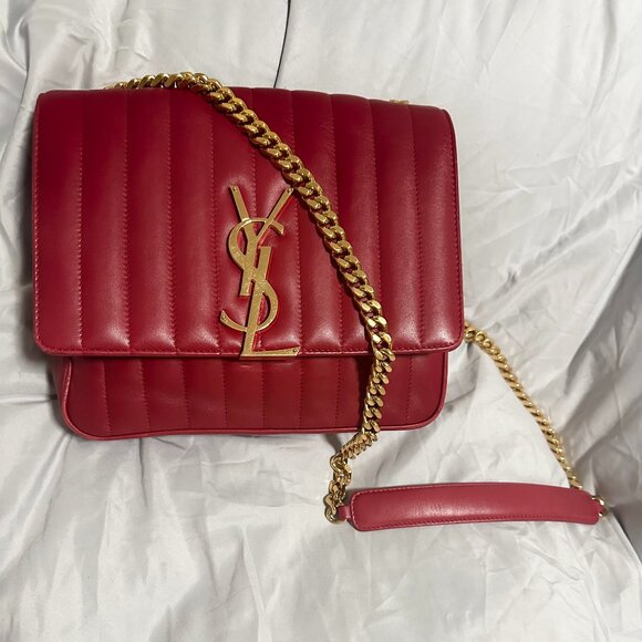 Saint Laurent Large Monogram Vicky Bag - Picture 2 of 7